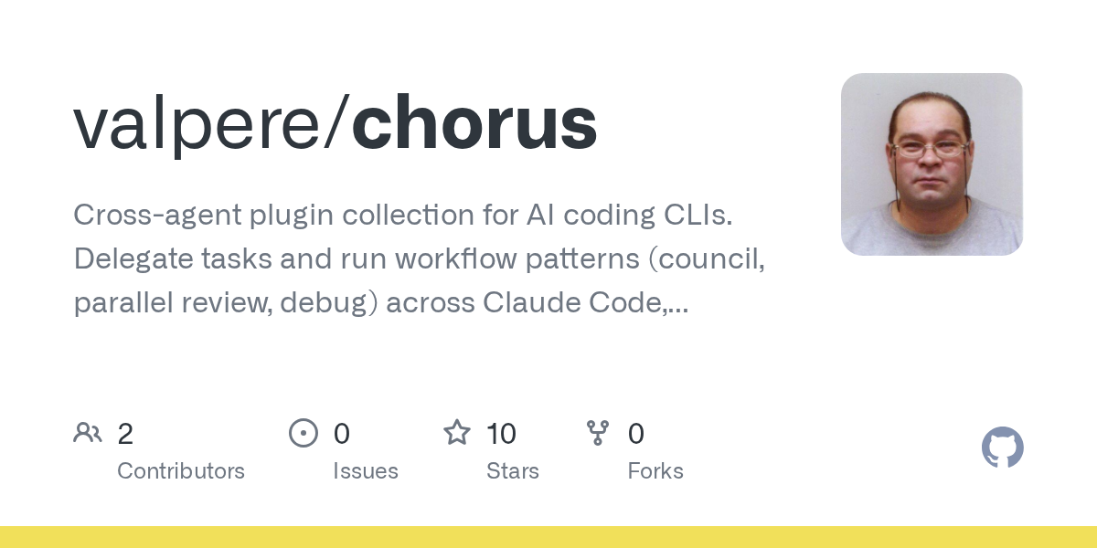 Chorus — AI skill for Claude Code