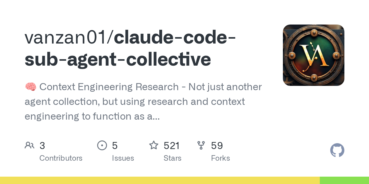 Claude Code Sub Agent Collective — Development skill for Claude Code