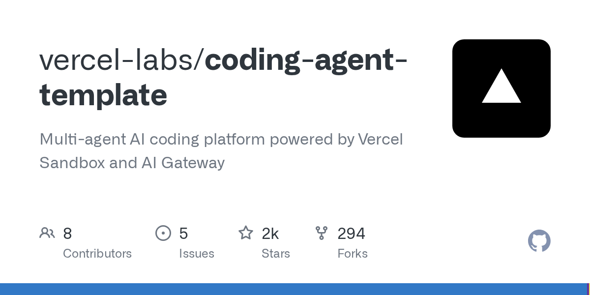 Coding Agent Template — AI skill for Claude Code