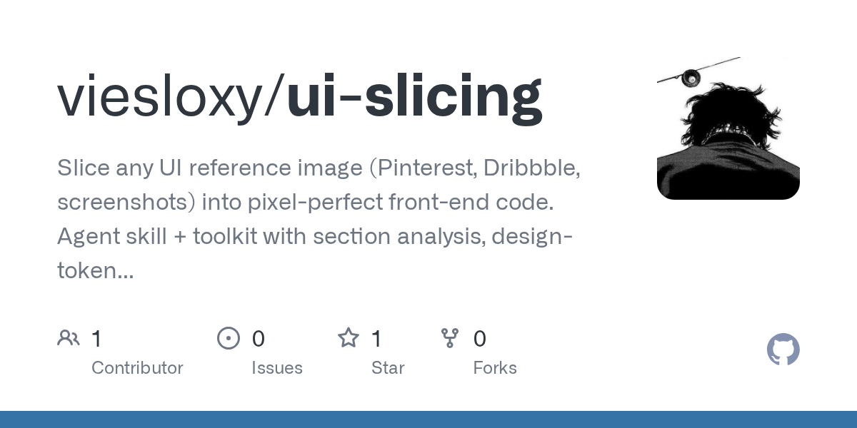 UI Slicing — Design skill for Claude Code