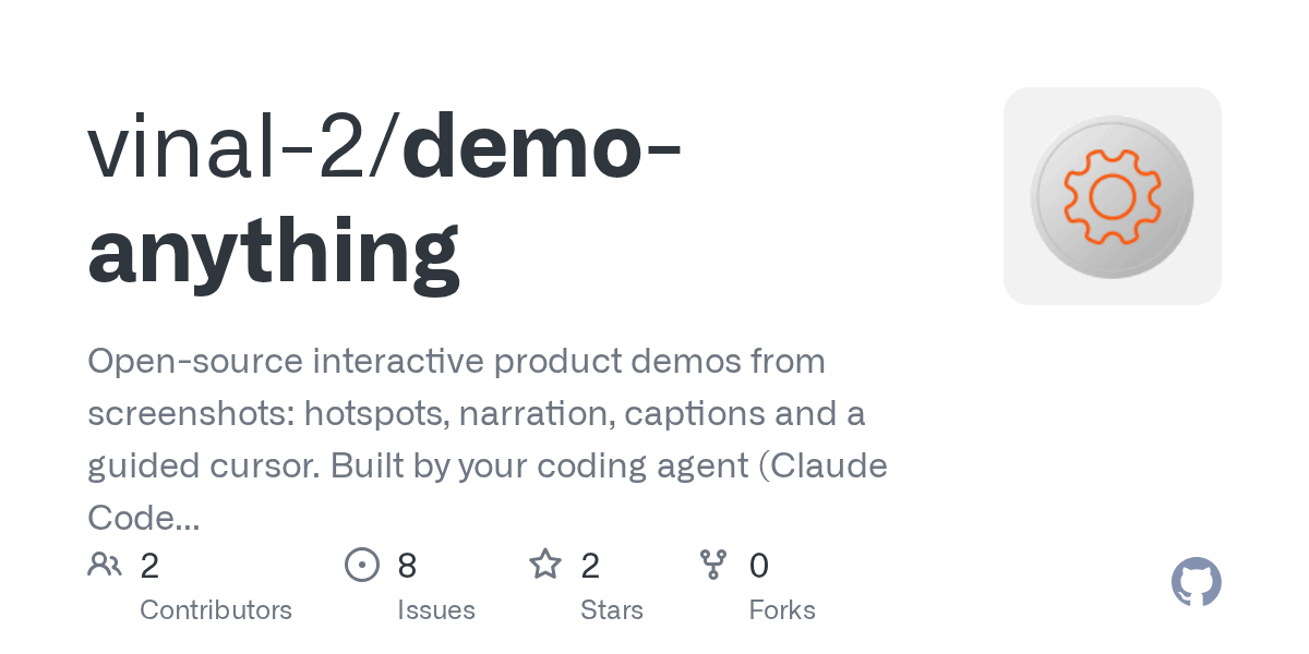 Demo Anything — Git skill for Claude Code
