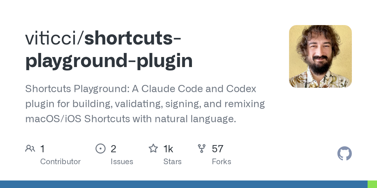 Shortcuts Playground Plugin — Development skill for Claude Code