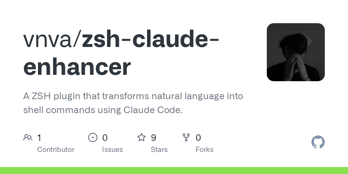 Zsh Claude Enhancer — Development skill for Claude Code