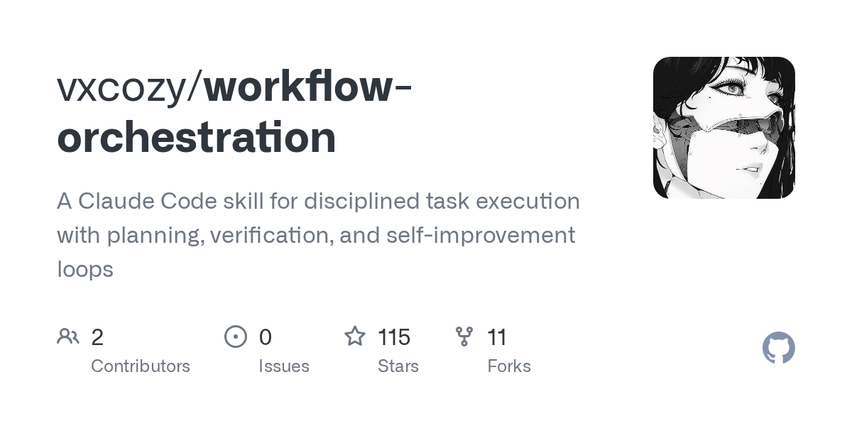 Workflow Orchestration — Productivity skill for Claude Code