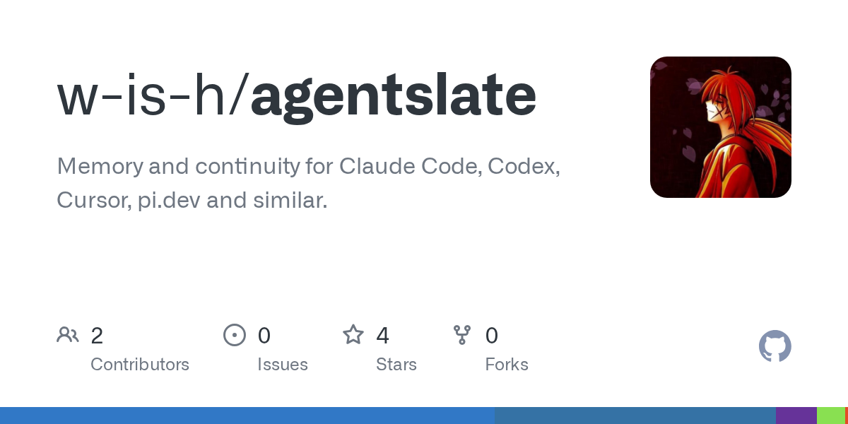 Agentslate — Development skill for Claude Code