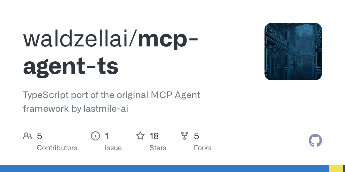 MCP Agent TS — AI skill for Claude Code
