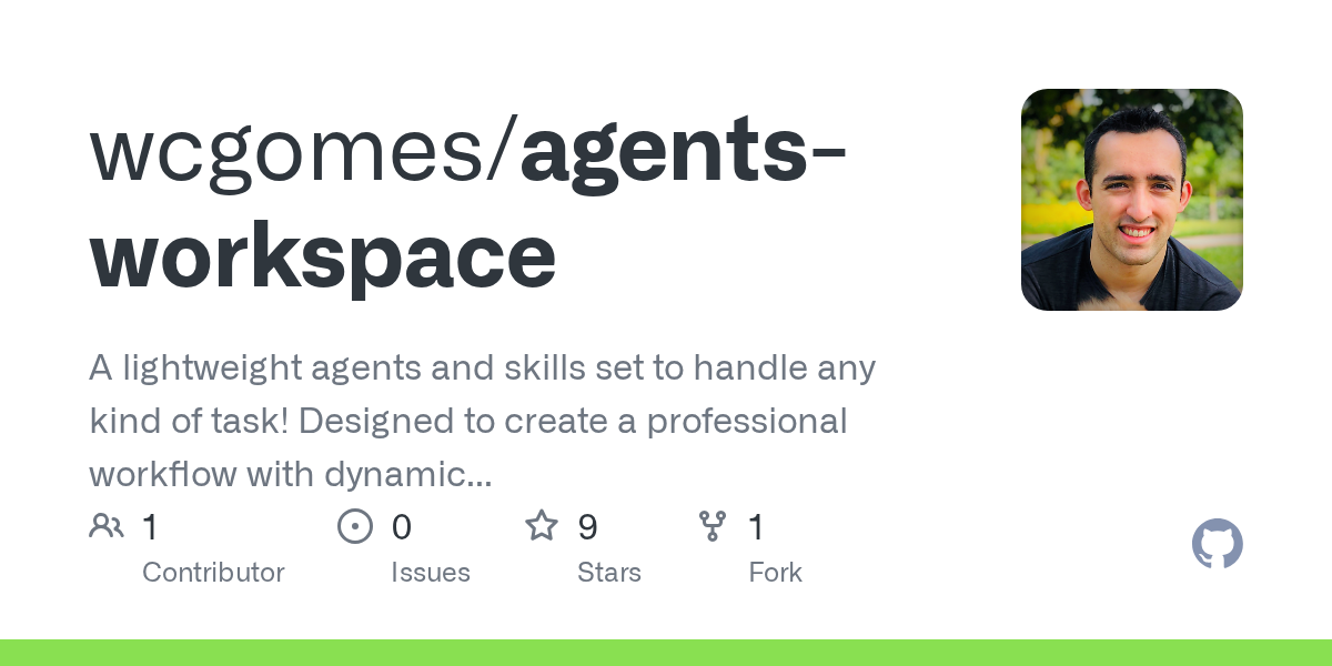 Agents Workspace — Productivity skill for Claude Code