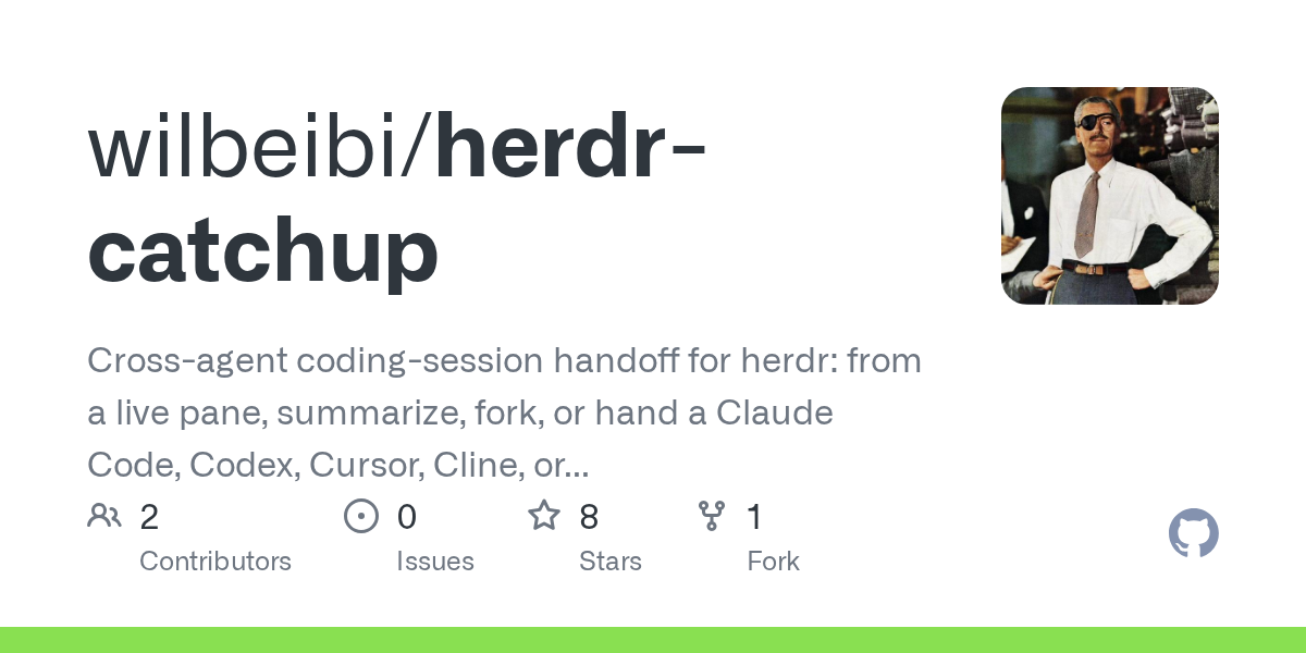 Herdr Catchup — Development skill for Claude Code