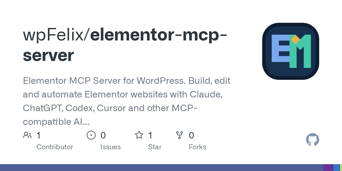 Elementor MCP Server — AI skill for Claude Code