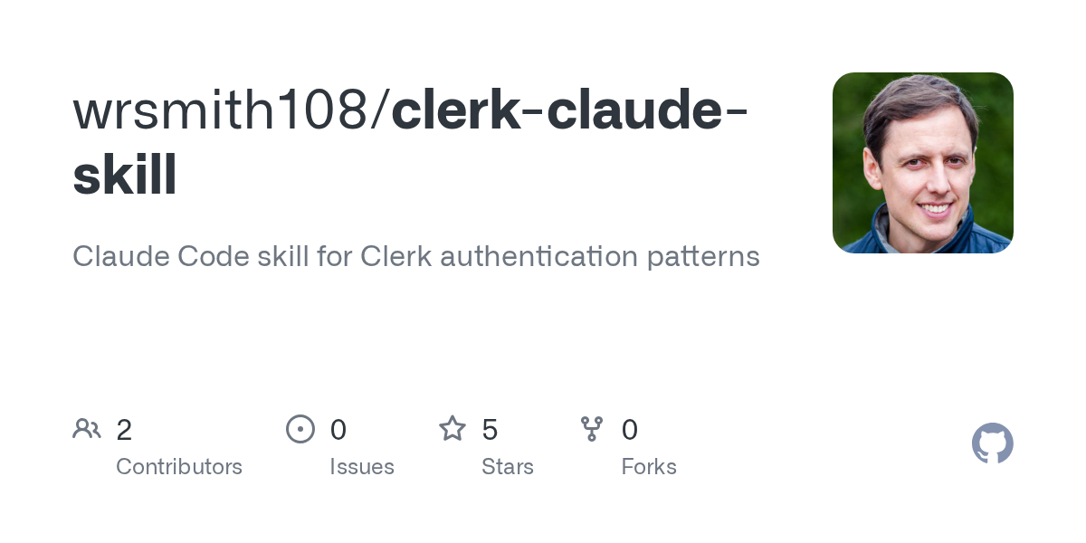 Clerk Claude Skill — Development skill for Claude Code