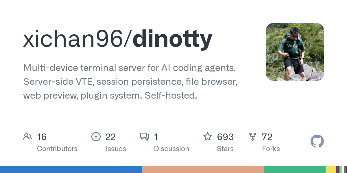 Dinotty — AI skill for Claude Code