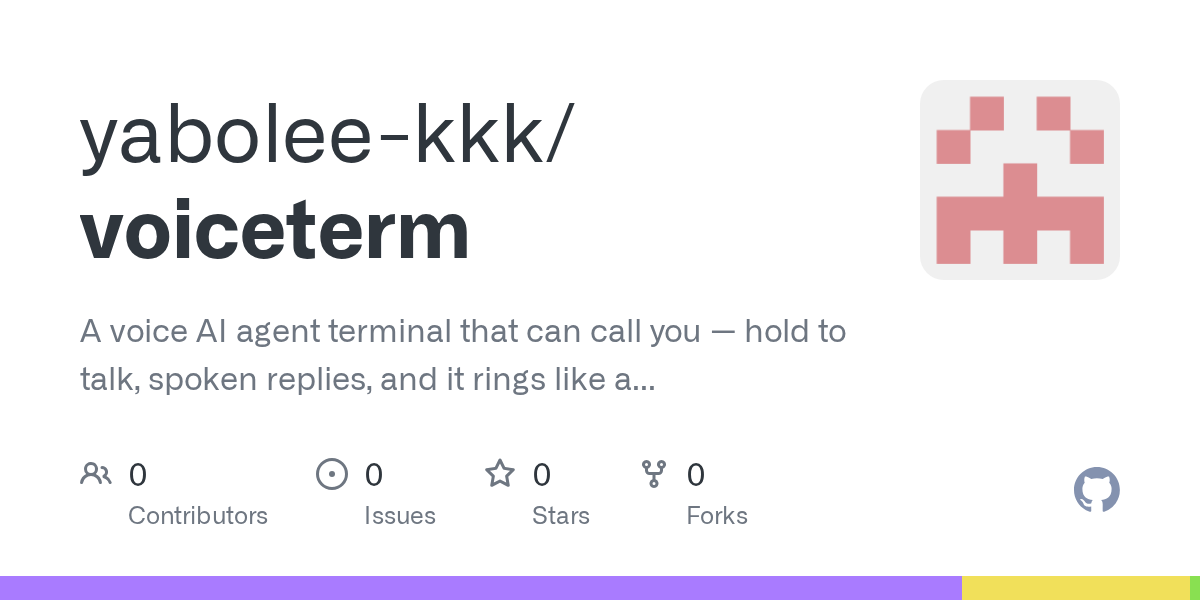 Voiceterm — AI skill for Claude Code