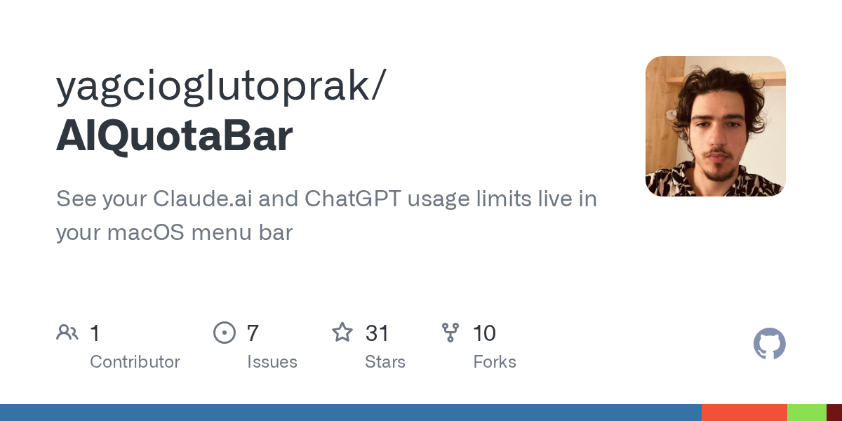 AIQuotaBar — AI skill for Claude Code