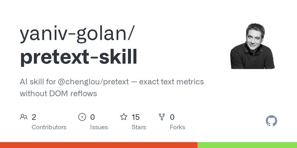 Pretext Skill — AI skill for Claude Code