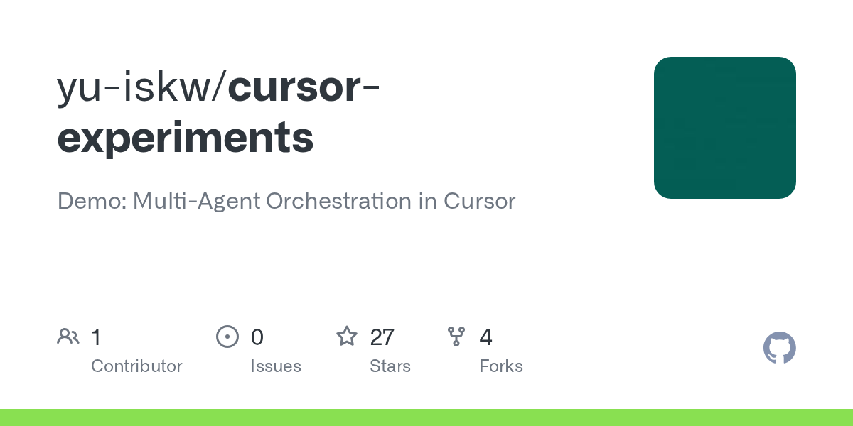 Cursor Experiments — Development skill for Claude Code