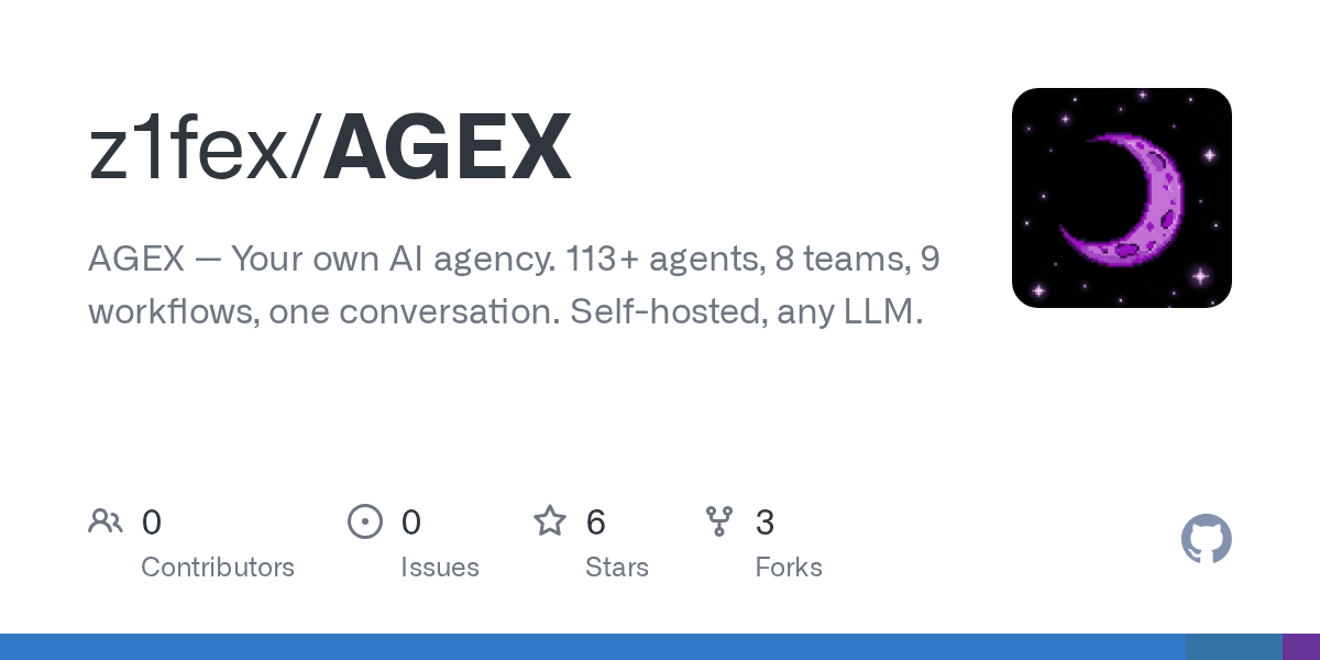 AGEX — AI skill for Claude Code