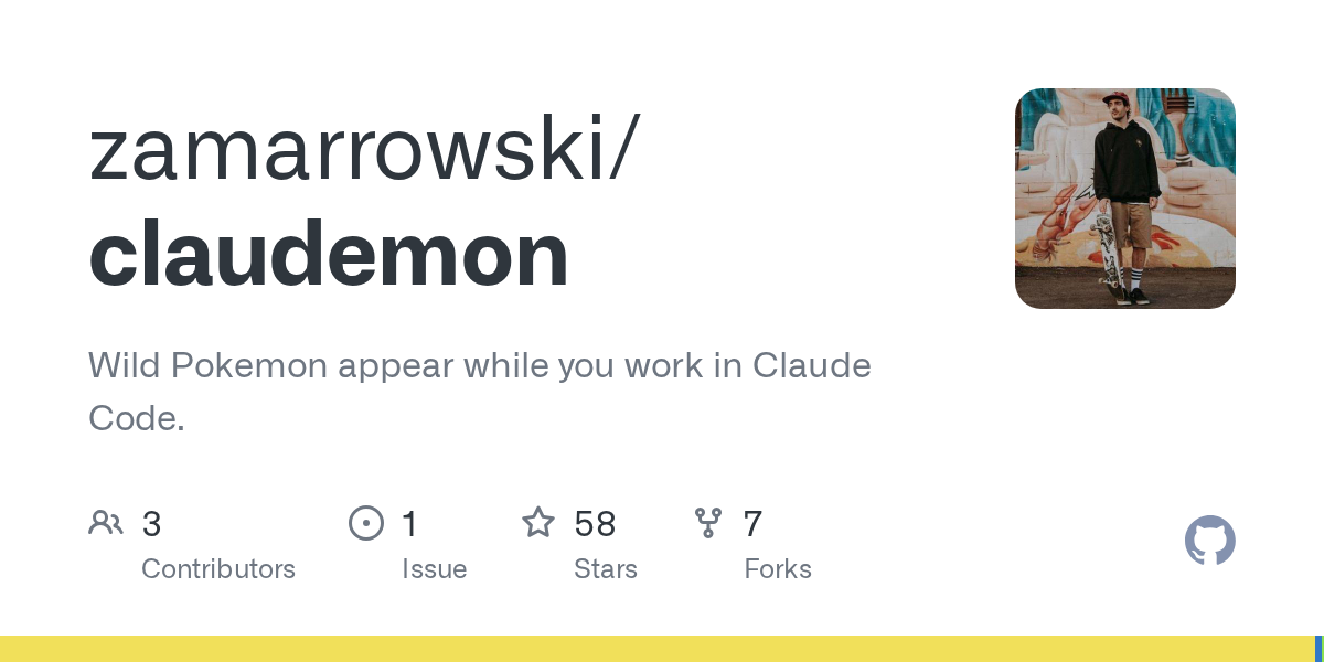 Claudemon Setup — Development skill for Claude Code