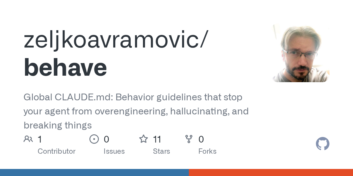 Behave — Development skill for Claude Code