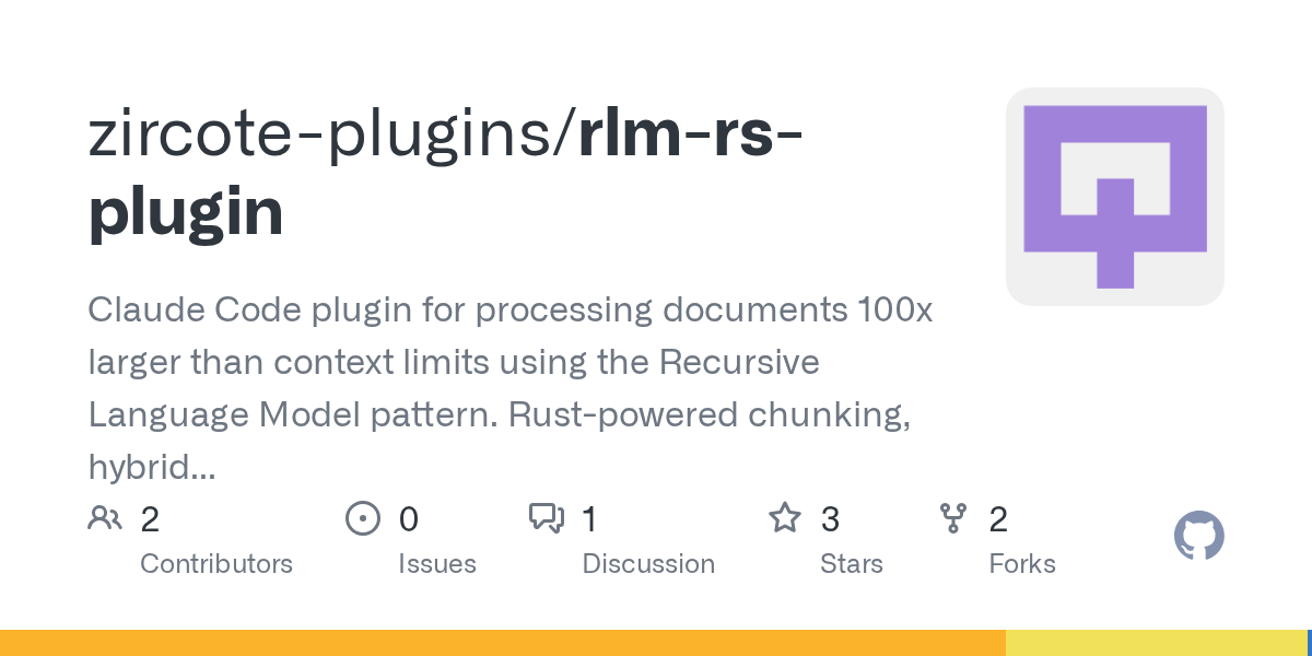 Rlm Init — Data skill for Claude Code
