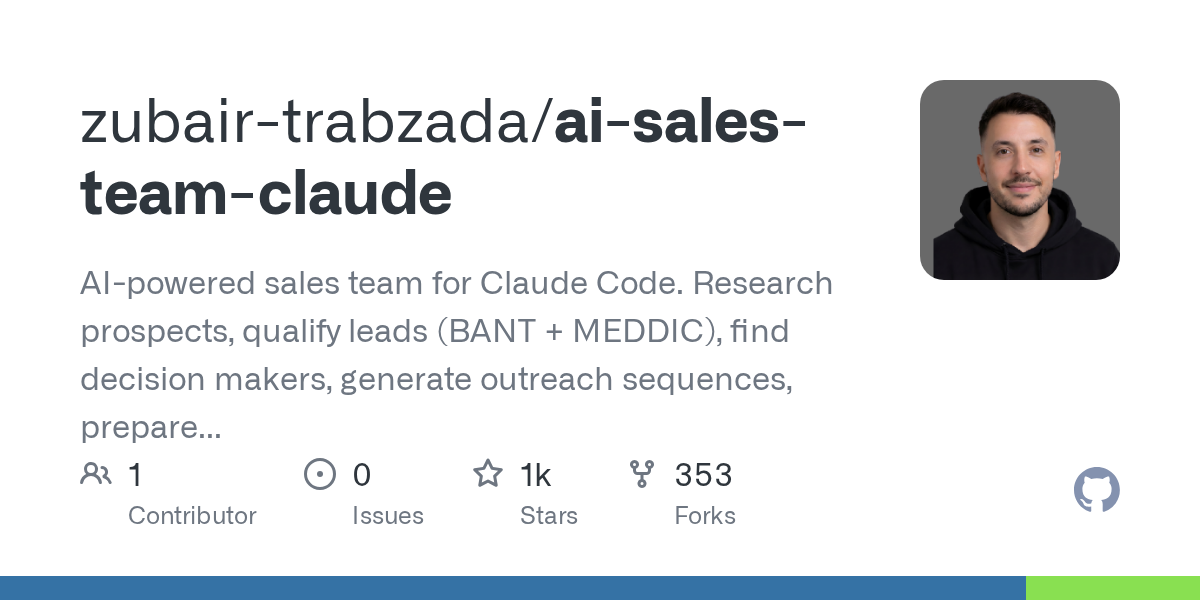 Sales Contacts — Development agent for Claude Code
