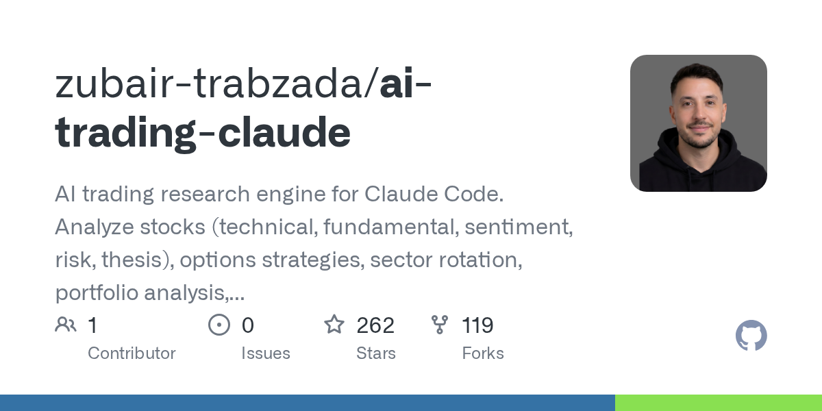 Trade Thesis — Development agent for Claude Code
